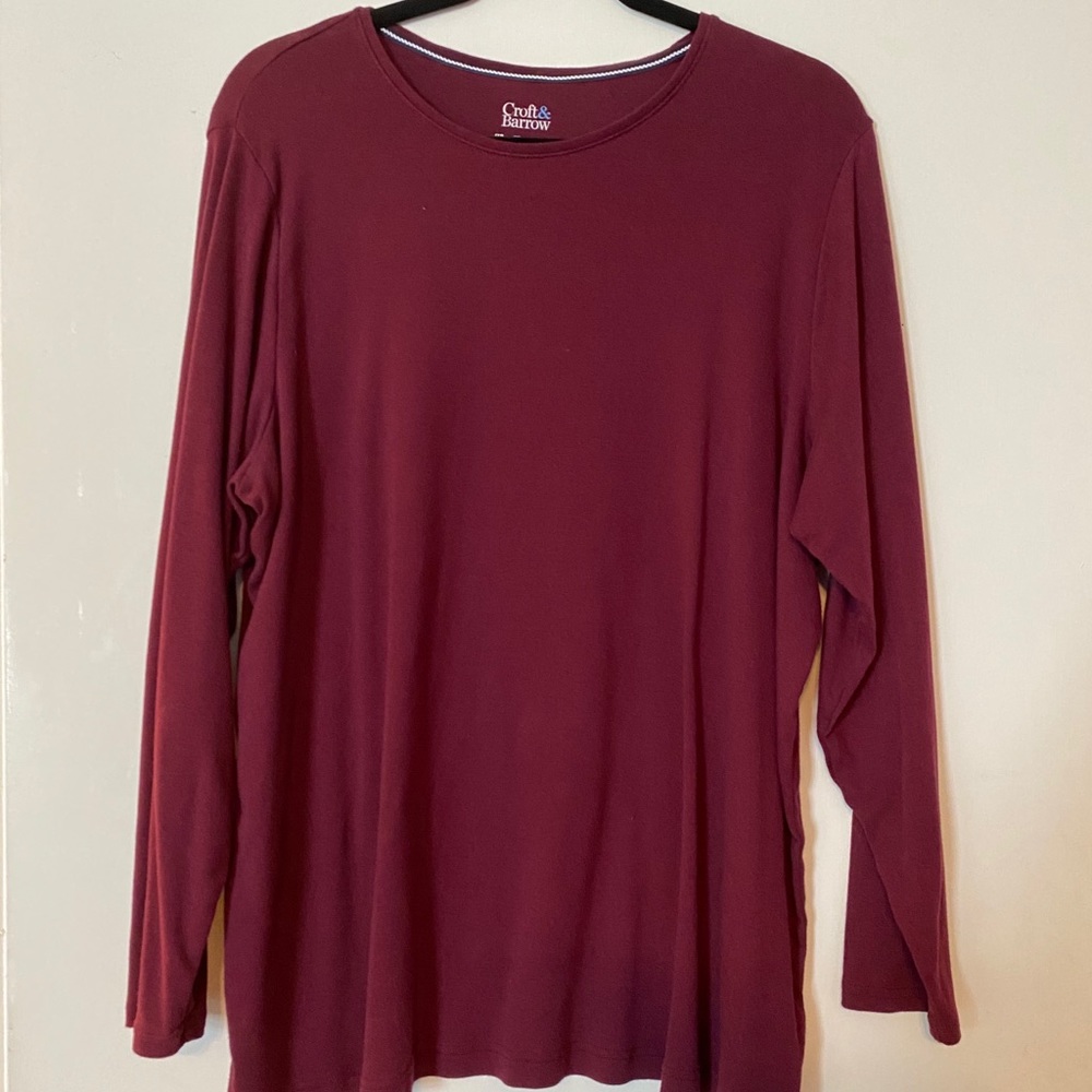 Croft and barrow king sleeve t-shirt